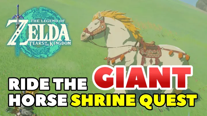 Ride the Giant Horse Shrine Quest Guide